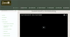 Desktop Screenshot of forest7.hu